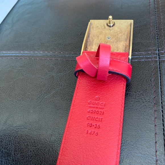 GUCCI GG SUPREME animaler Supreme Belt RARE! - Picture 5 of 7